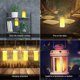 thumbnail image 4 of LED flame lamp, USB rechargeable flame night light, waterproof, 4 of 5