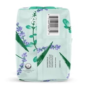 Honey Pot 100% Organic Cotton Cover Cooling Herbal Infusion Overnight Pads, 12 Count