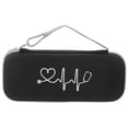 thumbnail image 1 of 1Set Stethoscope Case in Black Color Durable and Portable for Medical Use and Travel, 1 of 8