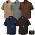 thumbnail image 2 of Casual Shirt Short Sleeve (Navy, Large), 2 of 2