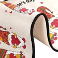 thumbnail image 6 of SKYSONIC 2'X6' Cute Gnomes Hearts Runner Rug with Rubber Backing, Happy Valentines Day Non Slip Entryway Rug Runner Washable Soft Area Rug Carpet for Hallway Bedroom Kitchen Decor, 6 of 6