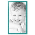 thumbnail image 2 of ArtToFrames 24" x 43" Turquoise Picture Frame, 24x43 inch Blue Wood Poster Frame (WOM-4588), 2 of 8