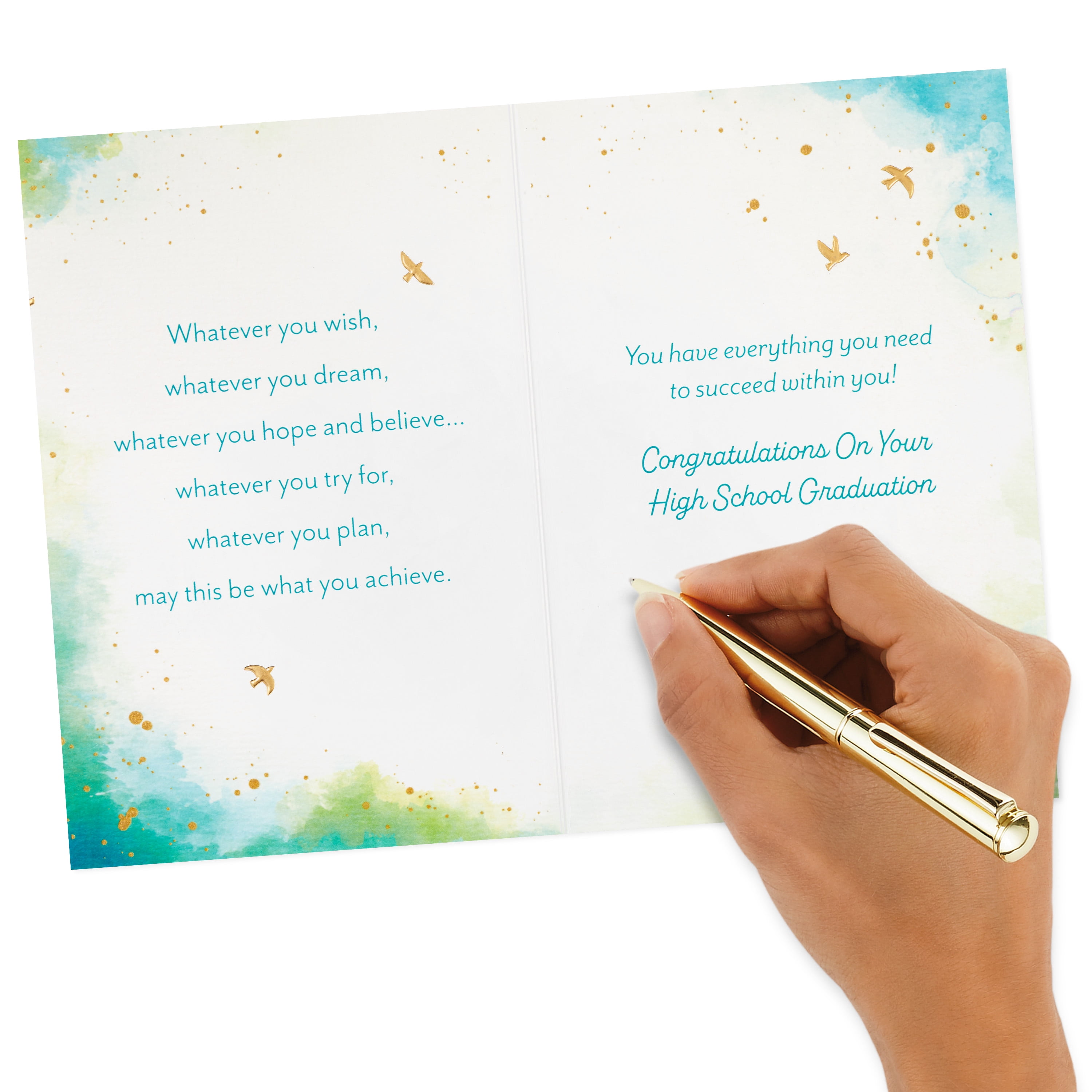 Hallmark High School Graduation Card (Believe in Yourself)