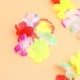 thumbnail image 4 of WORGEOUS Conjunto de falda de estilo hawaiano, pulseras de tocado de flores de simulación, guirnalda colgante, accesorios para disfraces de fiesta, 4 of 7