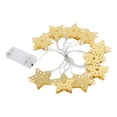 thumbnail image 4 of Cadena de luces LED con forma de estrella, cadena de luces para festival musulmán del este, decoraciones Islam Eid Ramadán Mubarak para tienda de campaña al aire libre, sala de estar, luz blanca pura, 4 of 5