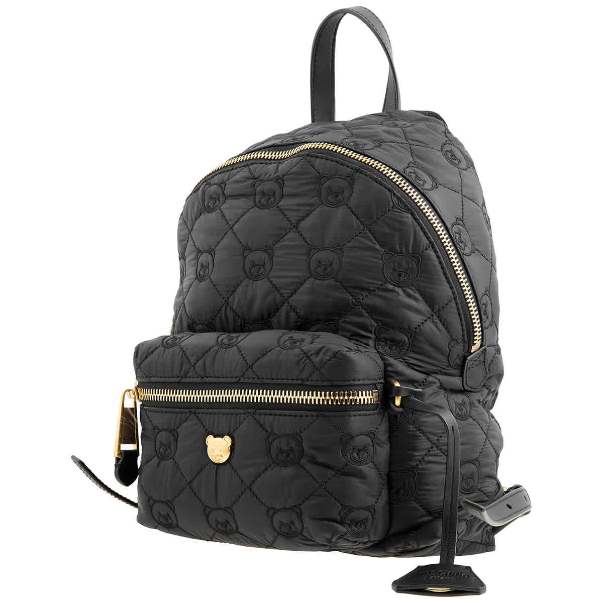 Womens Bags Backpacks Moschino Teddy Bear-print Branded Backpack in Black 