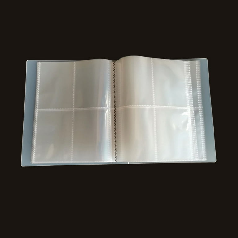 White Travel Photo Album with Postcard Storage, PP Photobook