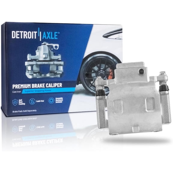 Detroit Axle - Rear Right Brake Caliper for 2011-2016 Chevrolet Caprice 2008-2009 Pontiac G8 Disc Brake Caliper with Bracket Replacement Brake Caliper Assembly