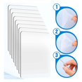thumbnail image 2 of 8 Pcs Clear Acrylic Cutting Pads, Clear Cutting Plate Acrylic Cutting Pads for Embossing Crafting, 2 of 6
