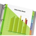 thumbnail image 3 of Avery Big Tab Insertable Plastic Dividers with Pockets, for Laser and Inkjet Printers, 9¼" x 11⅛", 8 tabs - 11903, 3 of 4