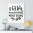 thumbnail image 2 of Inspirational Wall Art Every Moment Matters Stars Wall Art Motivation Wall Decor for Home Office Gym Inspiring Success Quote Print Ready to Hang Unframed, 2 of 16