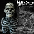 thumbnail image 4 of Full Head Skull Mask Helmet With Movable Mouth Skull Mask Cosplay Props, 4 of 4