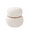 White, variant on Tcbosik 14.5" Small Cute Ottoman, Snowman Shape Footstool with Wood Frame, Round Footrest for Living Room, Bedroom, Dark Green