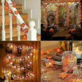 thumbnail image 5 of Guirnalda de otoño con Hojas de arce Led, decoración de luces, decoración navideña, 5 of 5