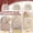 Beige, variant on Beige Packed Lunch Box Bag Large Capacity Lunch Bag Office Worker Student Packed Insulated Lunch Bag