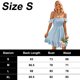thumbnail image 2 of Vestido midi de verano con hombros descubiertos, a rayas, cintura alta, con volantes divididos, vestidos largos de playa fluidos, 2 of 6