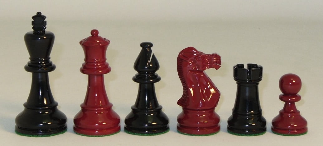 Black and Red Classic Chessmen - Walmart.com