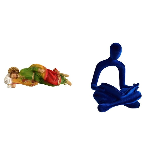 Estatua de José,Estatua de José durmiendo Estatuilla religiosa,Figura de pensador abstracto,Estatua de pensador abstracto,decoración para el hogar,Figura humana decorativa para