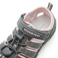 thumbnail image 5 of Weestep Boys and Girls Closed Toe Quick Dry Beach Hiking Sandal(5 Toddler, Pink/Grey2), 5 of 7