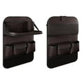 thumbnail image 1 of Qiaoxi Car Back Seat Organizer with Foldable Table Tray, Adjustable Buckle Mounting, Multi-Functional Storage Rack Phone Pockets, Utility Tool for Kids Toddlers Travel, 1 of 6