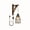1-PC, variant on 1/2 Pack Plug in Wall Sconces, Farmhouse Rustic Metal Cage Wall Lamp with Wooden Bracket, Plug Into Wall Outlet Hanging Light Fixture for Bedroom Headboard Living Room Decor