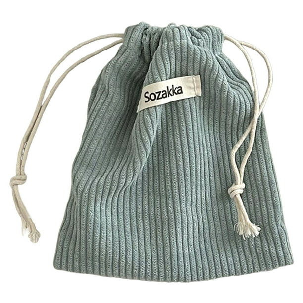 Paquete de regalo de Navidad bolsa colgante informal bolsas de cuerda bolsa organizadora de dulces