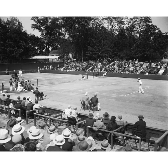 Davis Cup American Zone Finals Match At Chevy Chase Club History (24 x 18)