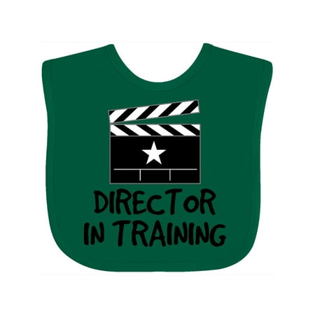 

Inktastic Director In Training Gift Baby Boy or Baby Girl Bib