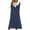 Solid Color, variant on Patlollav Womens Summer Print Causal V-Neck Button Short Sleeve Vacation Pockets Dress