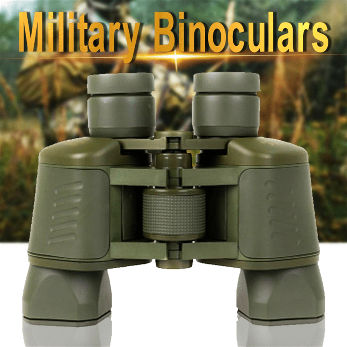 Binoculars 50X50 Professional HD Hunting Telescope for Camping Outdoor Binoculars with Coordinate Distanc