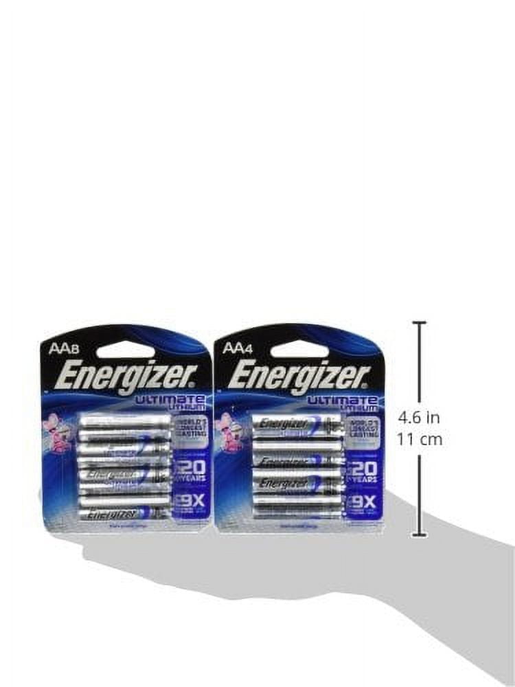 Energizer Holdings EVEL91SBP12CT Ultimate Lithium AA Batteries - Pack of 12