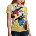 thumbnail image 6 of Cuphead T-Shirts for Boys Girls, Kids 3D Print Short Sleeve, Unisex Crew Neck Tee Shirts for Youth, 6 of 9