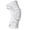 Gray-Right, variant on Breathable Knit Compression Knee Sleeve with Dual Adjustable Stabilizer Straps, Flexible Knee Support Brace for Men Women Running Ball Games Gym Training