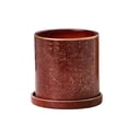 thumbnail image 1 of Macetero borde dorado HLFCS grande Rojo, 1 of 1