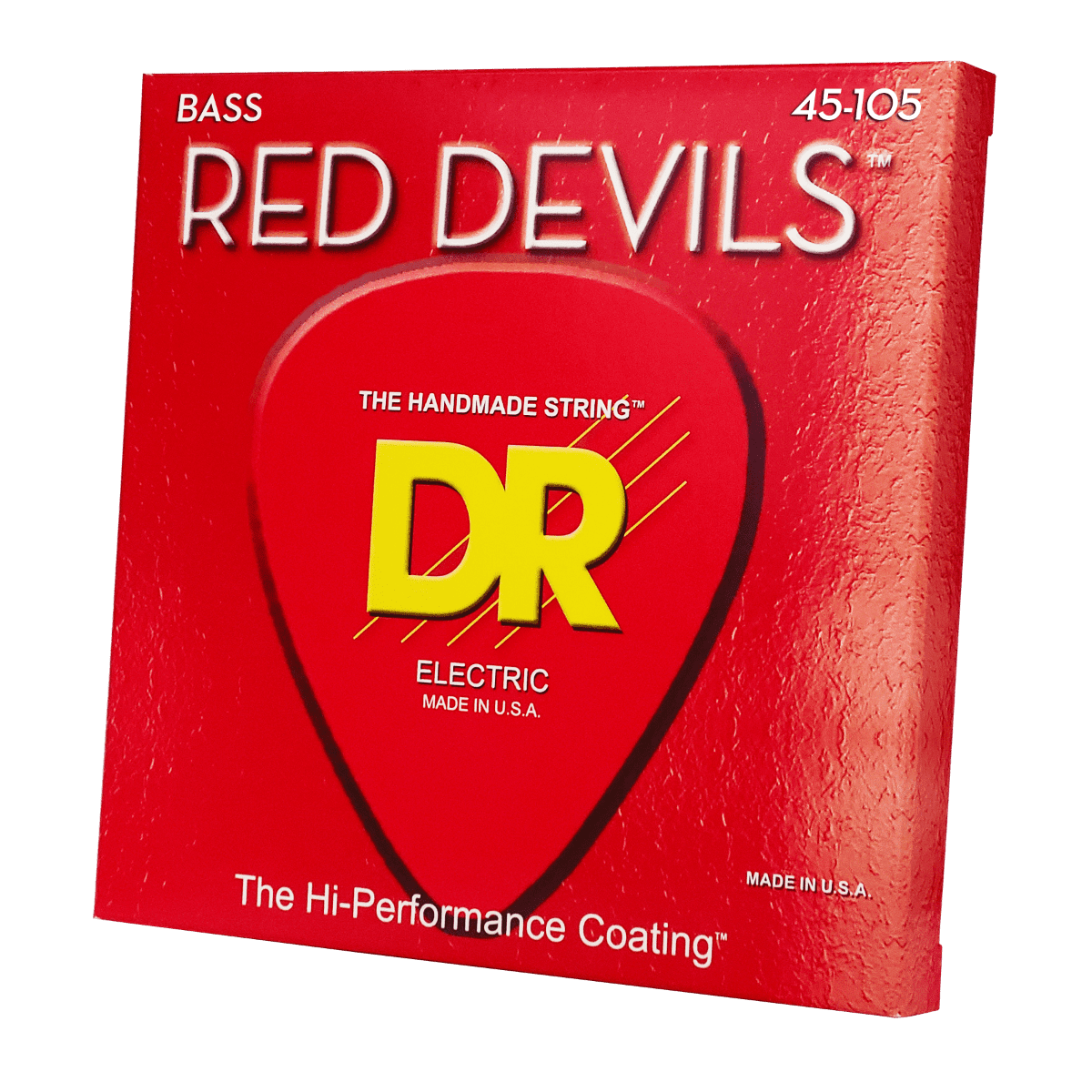 DR Strings Red Devils Medium 4-String Bass Strings