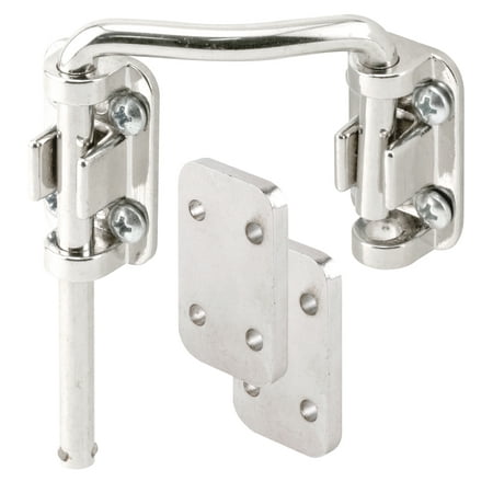 Prime-Line Products U 10537 2-1/4 in. Nickel Plated Steel High Security Loop Lock for Left Hand Sliding Patio (Best High Security Door Locks)