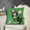 thumbnail image 2 of Tsuyu Asui Pillow Case Soft Pillow Cover Pillowcase Decorative Cushion Cover Home Decor 22 "x22 ", 2 of 8