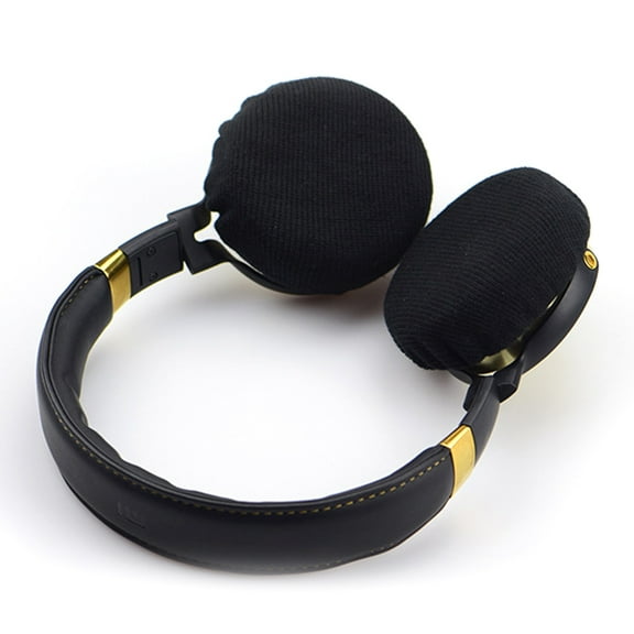 6pcs Stretchable Fabric Headphone Covers Washable Sanitary Ear Pad Earcup Covers Fit Most On Ear Headphones (Small Size for 6-8.5cm Headphone)