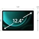 thumbnail image 2 of Samsung Galaxy Tab S9 FE Plus 8GB 256GB Menta no incluye S Pen (Reacondicionado), 2 of 4