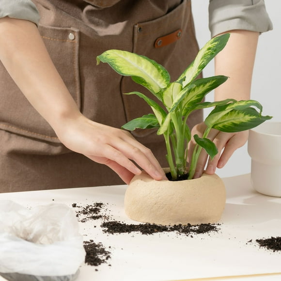 Ecopo, Kit de Poterie DIY, Artisanat Éducatif, Écologique, Sûr pour les Enfants
