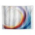 thumbnail image 5 of Orinice Swirl Design Tapestry Wall Hanging Unique Style Graphic Tapestries Home Wall Decor Art for Living Room Bedroom Apartment Farmhouse Dorm 40x30inch, 5 of 6