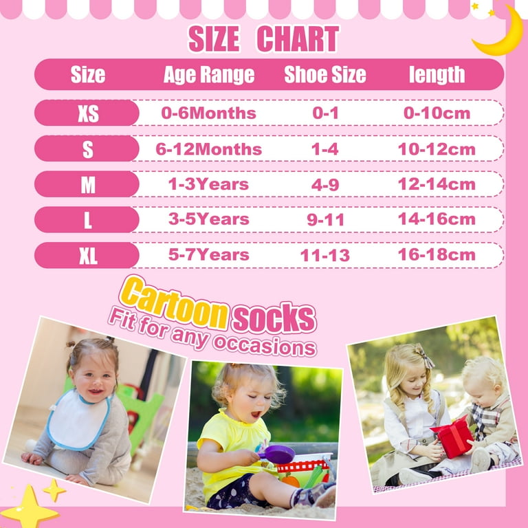 Skibeaut Kids Non-Slip Grip Socks 12-Pair Pack photo 3