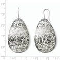 thumbnail image 2 of Sterling Silver and Ruthenium Shepherd Hook Earrings, 2 of 2