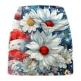 thumbnail image 4 of successthop Skorts Skirts for Women Plus Size Patriotic Shorts Workout Casual Outfits Print Breathable Clothes S, 4 of 5