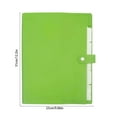 thumbnail image 3 of Cadorn 1PCS A4 Folder Green,Heavy Duty Pressboard Binder with 2 Inch Spine,Document Organizer for Office,Home Office,File Storage and Organization Supplies, 3 of 6