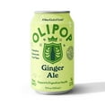 thumbnail image 2 of Olipop Prebiotic Soda Pop, Ginger Ale, High Fiber, 12 fl oz 12 Pack, 2 of 13
