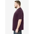 thumbnail image 5 of Boulder Creek By Kingsize Men's Big & Tall Heavyweight Jersey Crewneck T-Shirt, 5 of 5