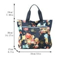 thumbnail image 3 of zttd tote bag for women large lightweight nylon shoulder handbags and travel work purse a, 3 of 3