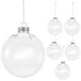 thumbnail image 1 of BESTYASH 6Ud Adornos Navideños Transparentes Rellenable Para Y Manualidades, 1 of 8