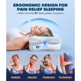 thumbnail image 3 of Almohada ortopédica Latree de espuma viscoelástica con soporte cervical y efecto refrescante, 3 of 7